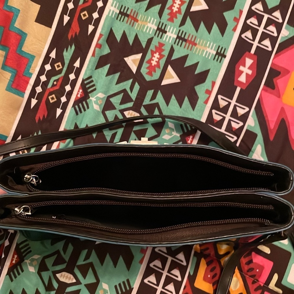 Beijo teal shoulder bag​​ - Picture 4 of 5